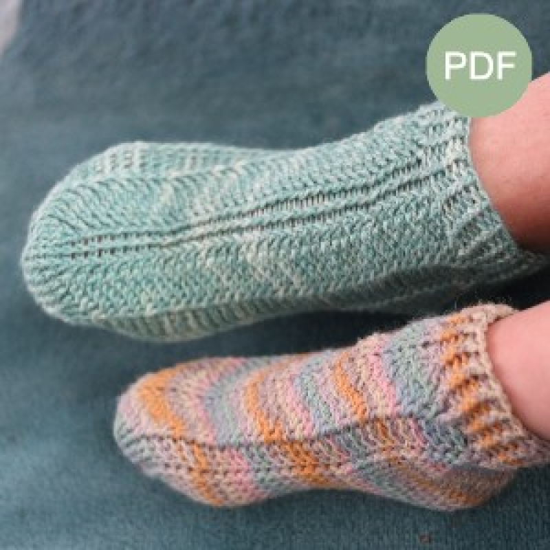 Sluierstaat Sokken PDF Patroon